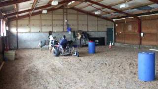 Patrick Meyer driving Obama from a Wheelchair.