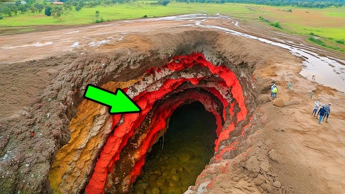 Farmer Finds Strange Hole & Dropped A Camera In It, What Was Captured Shocked The Whole World! - YouTube