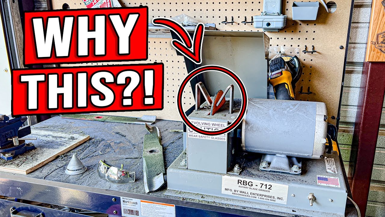 3 LITTLE KNOWN SECRETS FOR PERFECTLY SHARPENED LAWN MOWER BLADES HOW WE DO IT YouTube