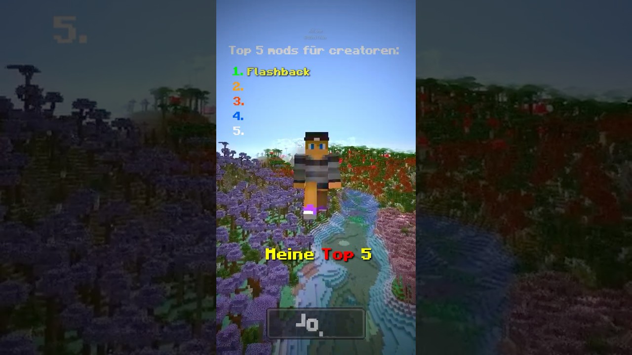 Diese TOP 5 Mods kennt jeder Minecraft Creator! 