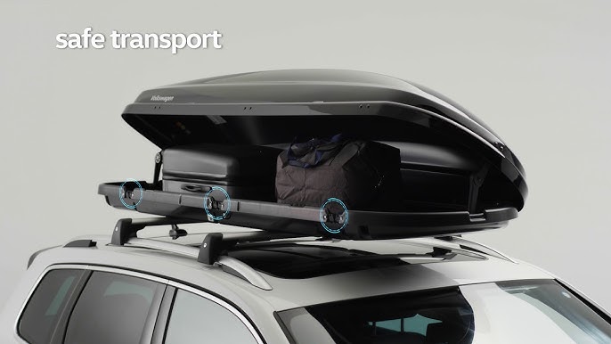 Roof rack bars with railing Thule Wingbar Edge for VW Golf Variant vs Cargo  Box Motion XT XL 