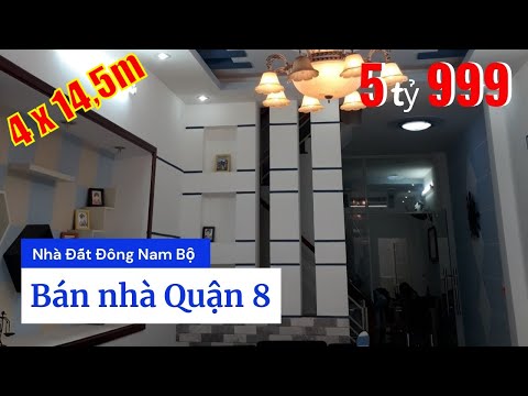 Chinh Chủ Bán Nhà Hẻm 154 Âu Dương Lân P3 Quận 8 Dưới 6 Tỷ