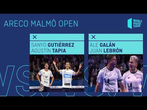 Resumen Final Sanyo/Tapia vs Paquito/Di Nenno Areco Malmö Open 2021