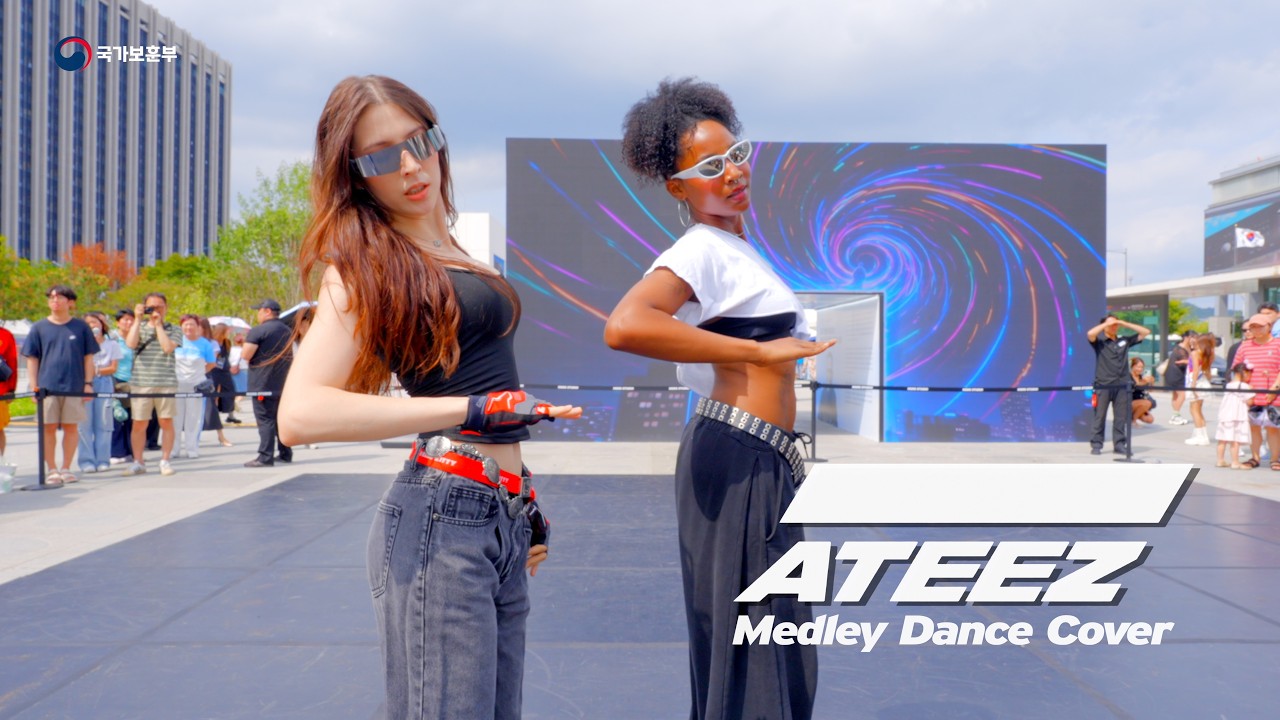 [𝟰𝗞] ATEEZ 'BAD + WORK + Crazy Form' Dance Cover🔥 Performance by Deize @광화문