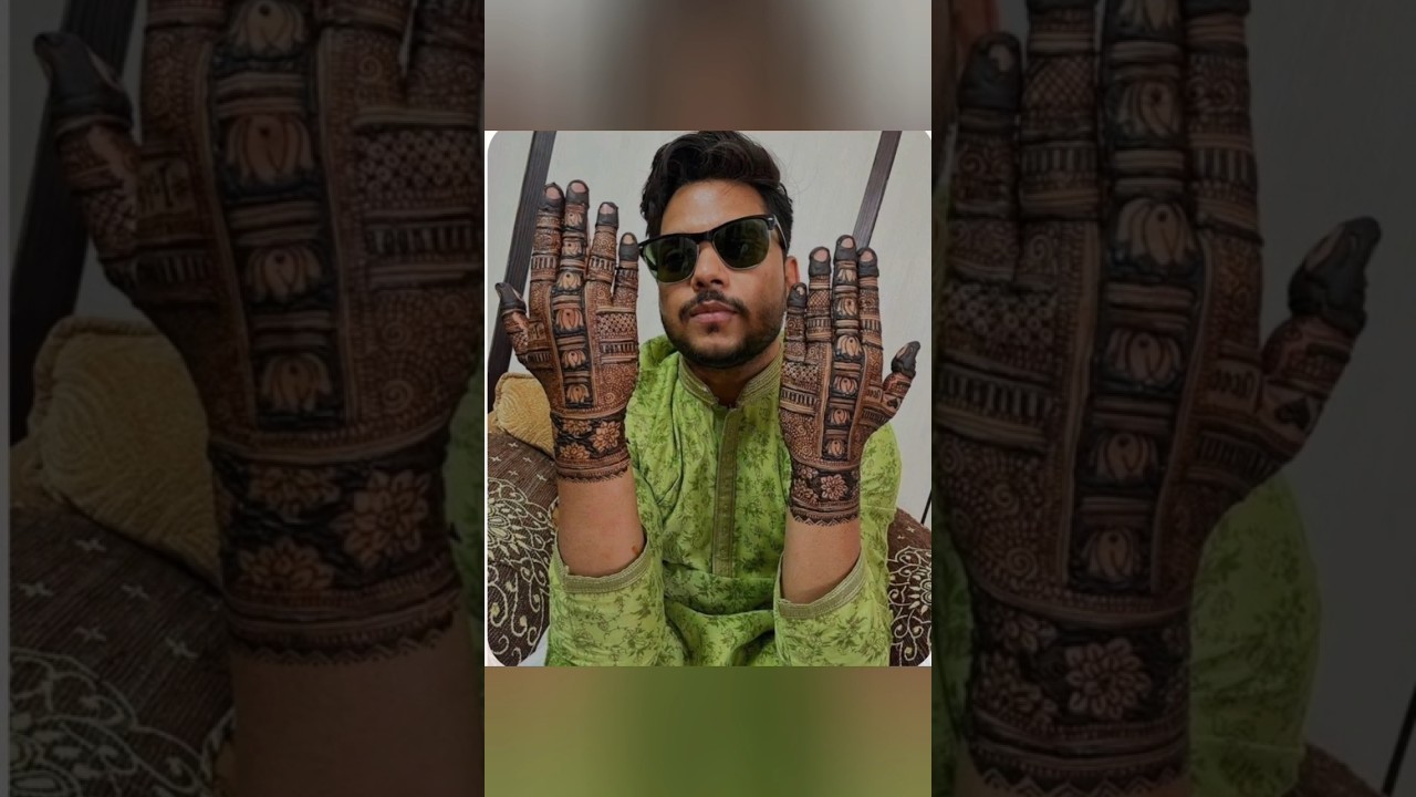 groom mehndi design 💗