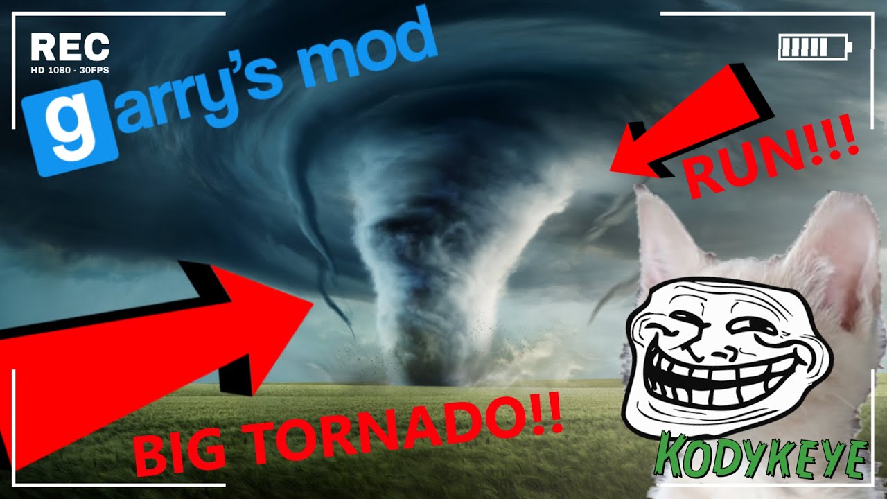 GARRY'S MOD Sandbox | TORNADO CHAOS, Trolling Vortex, EXPLOSIONS ...