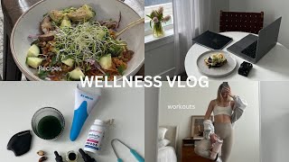 VLOG: Dietetic student, healthy recipes, weekend workouts, staple supplements & more!