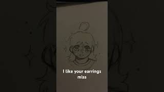 Lazy post. Me and my younger self. #vent#music#lulluby#idk#sad#art#myart#artist#drawing