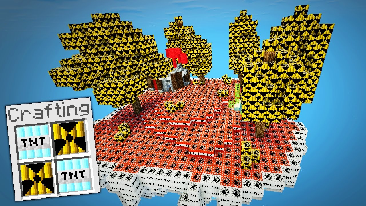 SIE HAT ANGST VOR DER NUKE! - Minecraft TNT WARS - YouTube