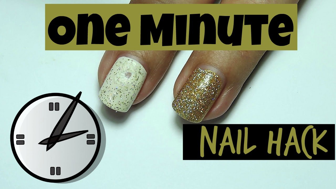 One Minute Nail Hack How to Aluminum Foil Method Linda165 YouTube