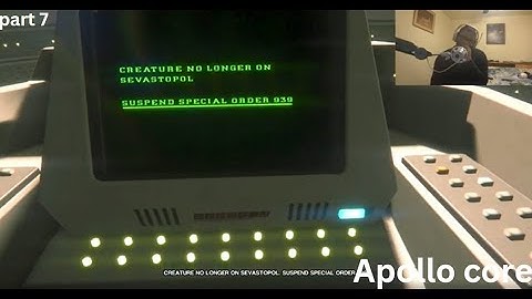 Alien Isolation part 7: Apollo core