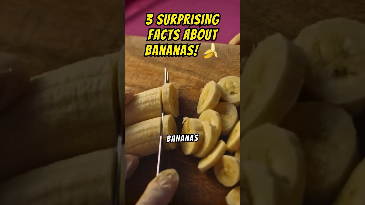 3 Surprising Facts About Bananas! 🍌#banana #shorts