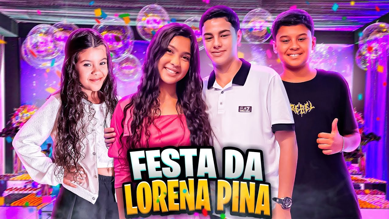TUDO DA FESTA DA LORENA PINA *FUI ESPIONADO 😣