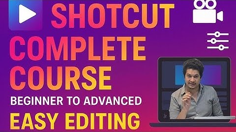Shotcut Video Editor Full Tutorial for Beginners 2025 | Free Video Editing Software Guide