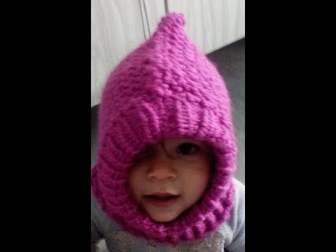 tricotin circulaire cagoule