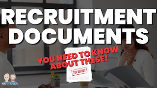 Recruitment Documents Explained | Person Specification, Job Description, Application Form and CV