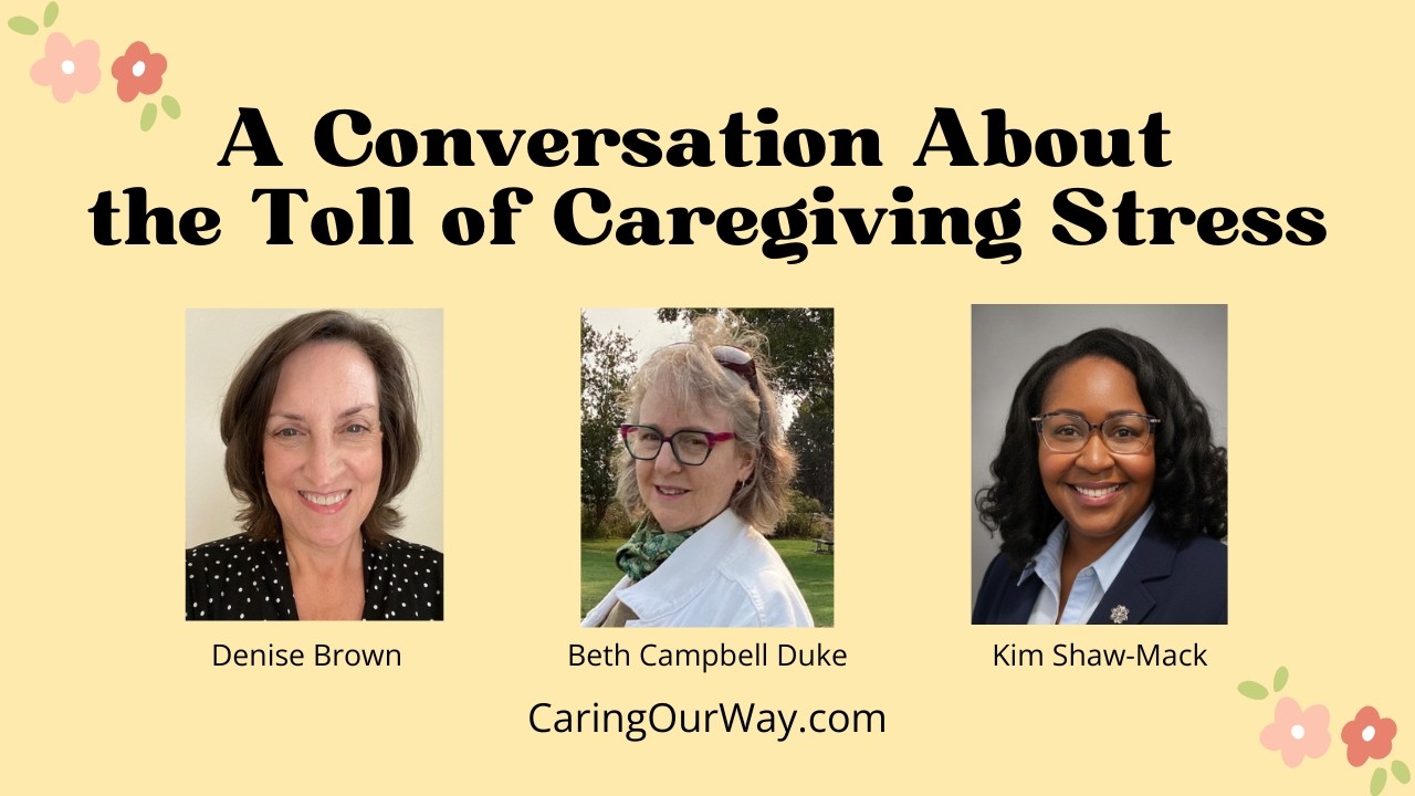 Relief from Caregiving Stress with a Little More and a Little Less ...