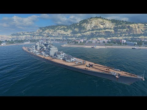WOWs Blitz. Обзор линкора Германии Friedrich der Große.