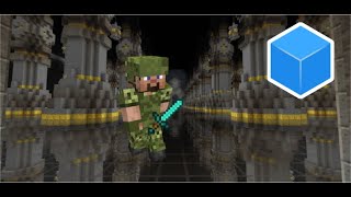 Minecraft but Playing Cubecraft's Pillars of Fortune until i win!