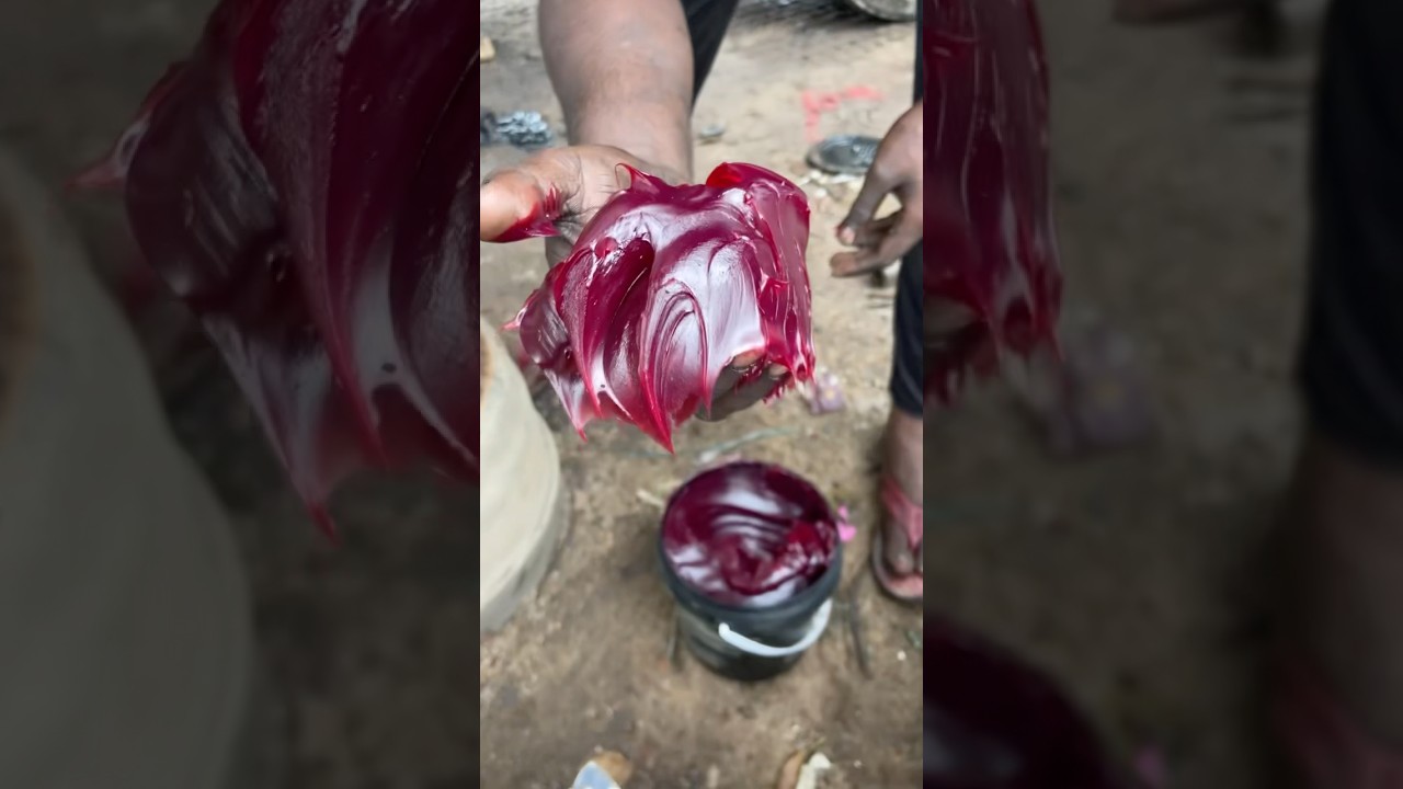 Filling The Red Grease In Hub