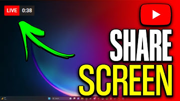 How to Share Screen on YouTube Live Stream - 2025