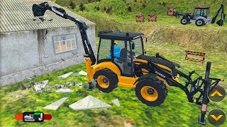 HEAVY EXCAVATOR CRANE android gameplay [FHD] City Road Construction Sim andrio screenshot 5