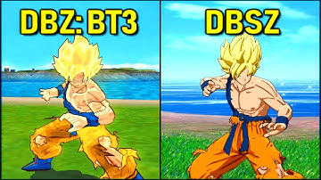 Goku - All Transformations & Attacks | Sparking Zero vs Tenkaichi 3 [SSJ-SSJ2-SSJ3-SSJ4-KX20]