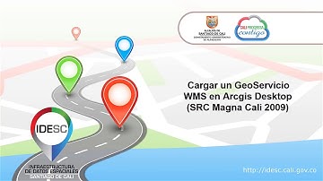 Cargar servicio WMS en ArcGIS Desktop