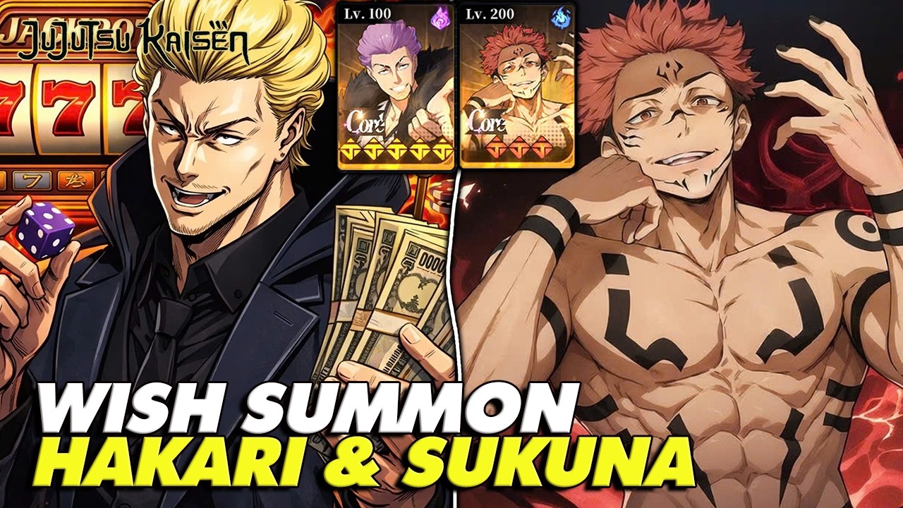 NỔ HŨ Summon up SUKUNA 8SAO và HAKARI được cho vào team ║Jujutsu Bound Spirit║DTPuu 391