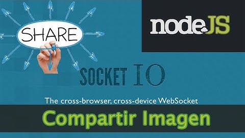 NodeJS + Socket.io : Compartir Imagenes  - Shared Images