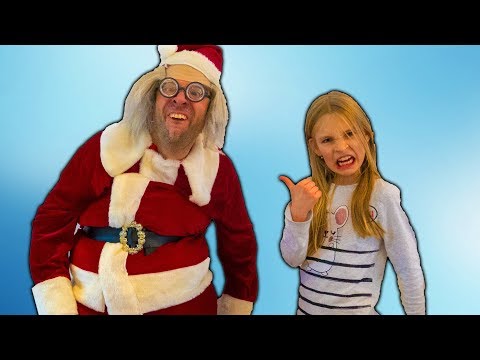 Amelia is visited by Santa Claus, twice! Cool Christmas adventure with Christmas trees.