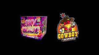 GM2002 Sky Blast - 25 shots 500 Gram - Cowboy Fireworks 2025 Production
