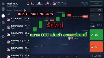 iQ Option Followers Trend แชร์การเข้าออเดอร์ ตลาด OTC มือใหม่