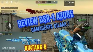 Review Sniper DSR-1 AZURE (Bintang 6) di Point Blank Strike #6 Sekali Tembak Lansung Mati !