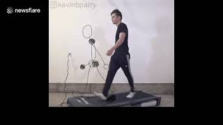 Walk Cycle Animation Demo - Wireframe Model - Makeuseof.com