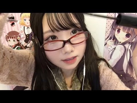 【ASMR】平成ｦﾀ女子のメイクアップロールプレイ＾～