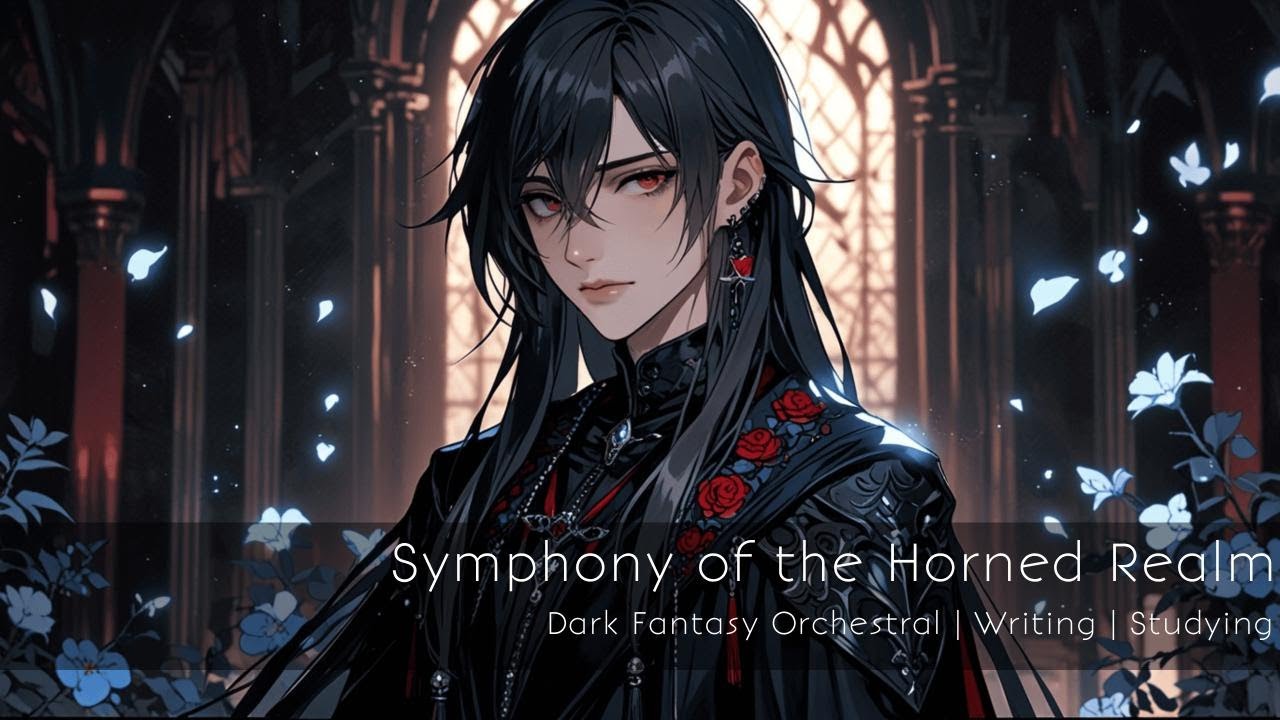 Fantasy Writing & Reading Music – Symphony of the Horned Realm 🌒 | Dark Fantasy Orchestral