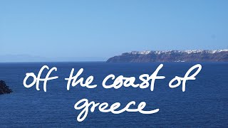off the coast of greece🌊folk indie playlist for a good day🎶summer aegean sea cruise ambience☀️
