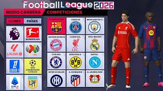 اخيرا تصحيح شعارات الفرق والدوريات والاطقم للعبة FL 2026 فوتبول ليج 2026 باخر الانتقالات والاطقم screenshot 4