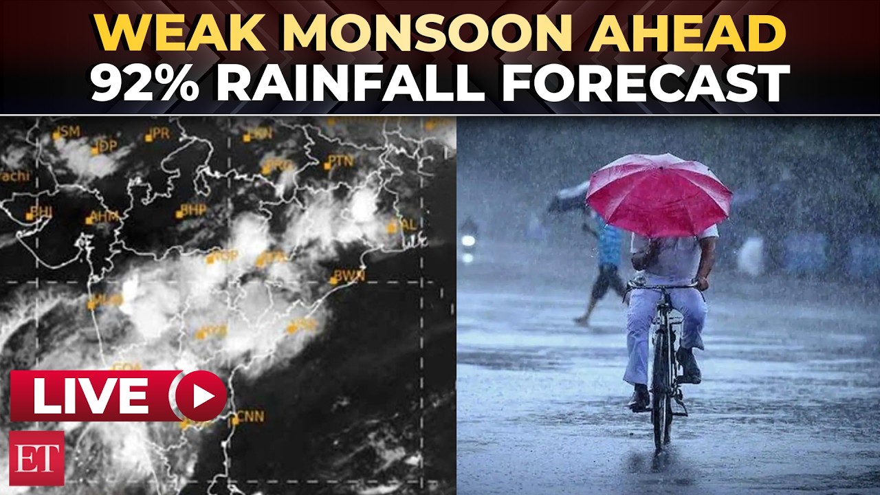 India Monsoon Forecast 2026 | IMD Predicts Below-Normal Rainfall - YouTube