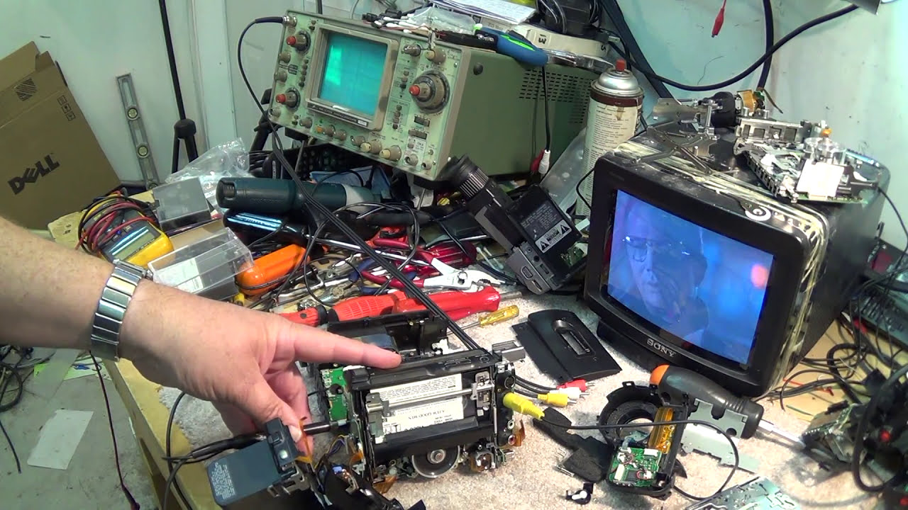 Sony DCRTRV110 Digital 8 Camcorder Alignment YouTube