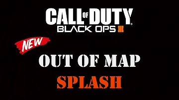 COD Black Ops III Glitches NEW Splash Out of map Glitch!