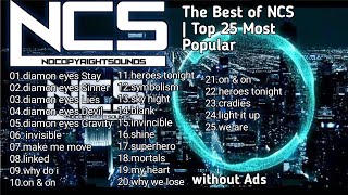 The Best of NCS | Top 25 Most Popular Songs by NCS | NoCopyrightSounds-Ncs full album 2024