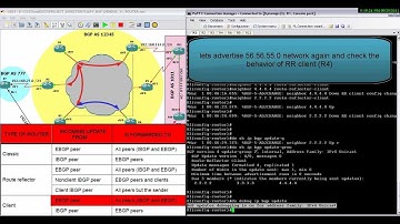 GNS3 Topology: BGP Split-Horizon Rule and Route Reflectors Part 1 of 2