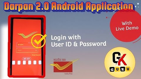 HOW TO LOGIN & DAY BEGIN IN DARPAN 2.0 ANDROID APP || By GkGuru