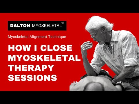 How I Close Myoskeletal Therapy Sessions