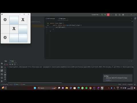 TicTacToe GUI  Made in IntelliJ using Java
