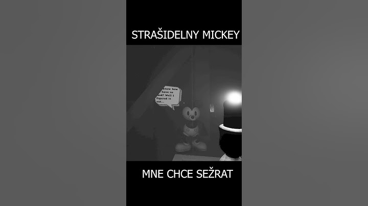STRAŠIDELNÝ MICKEY MOUSE MNE CHCE SNÍST  #horror #shortvideo #shorts #short #gaming #funny #games