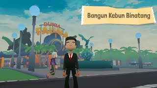 BANGUN KEBUN BINATANG INDONESIA! JURAGAN FAUNA screenshot 2