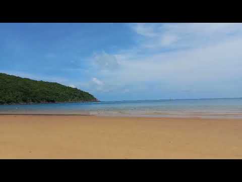 Dam Trau Beach is one of the most beautiful beaches in Con Dao, Vietnam